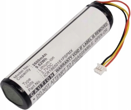 Blaupunkt 7612201334 helyettesítő akkumulátor (Li-Ion, 3.7V, 2600mAh / 9.62Wh) - Utángyártott