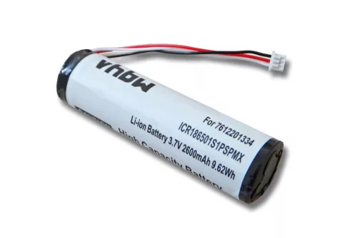 Blaupunkt 7612201334 helyettesítő akkumulátor (Li-Ion, 3.7V, 2600mAh / 9.62Wh) - Utángyártott