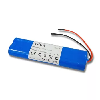   Beltrona ELRD4AA900 készülékhez akkumulátor (NiMh, 4.8V, 900mAh / 4.32Wh) - Utángyártott