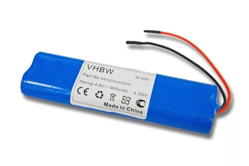 Beltrona ELRD4AA900 készülékhez akkumulátor (NiMh, 4.8V, 900mAh / 4.32Wh) - Utángyártott