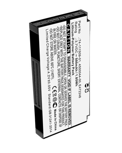 Cisco 74-111509-01, E472248 helyettesítő akkumulátor (Li-Polymer, 3.7V, 500mAh / 1.85Wh) - Utángyártott