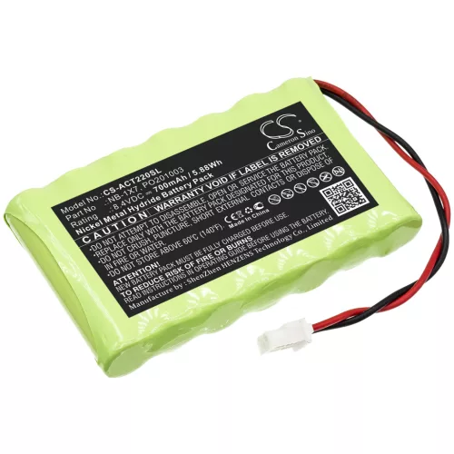 Acutrac NB-1X7, PO201003 helyettesítő akkumulátor (NiMh, 8.4V, 700mAh / 5.88Wh) - Utángyártott