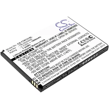   TP-Link TBL55A2000 helyettesítő akkumulátor (Li-Polymer, 3.7V, 1900mAh / 7.03Wh) - Utángyártott