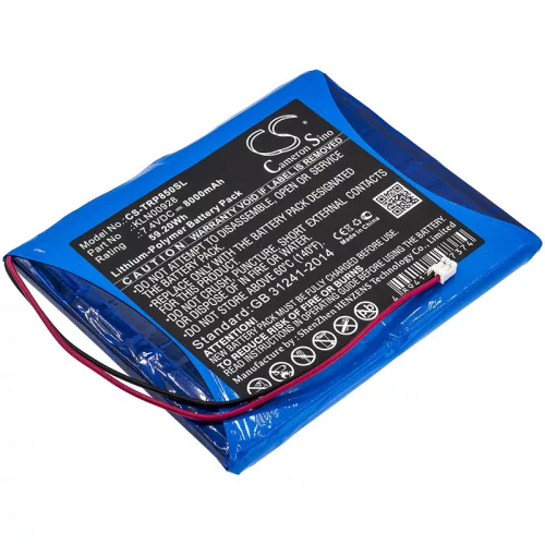Trimble KLN00928 helyettesítő akkumulátor (Li-Polymer, 7.4V, 8000mAh / 59.2Wh) - Utángyártott