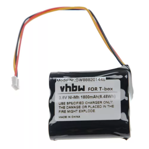 tonies Toniebox készülékhez akkumulátor (NiMh, 3.6V, 1800mAh / 6.48Wh) - Utángyártott
