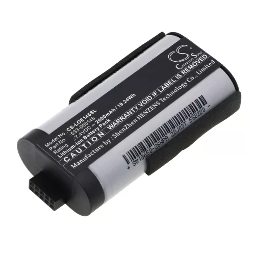 Logitech 533-000146 helyettesítő akkumulátor (Li-Ion, 7.4V, 2600mAh / 19.24Wh) - Utángyártott
