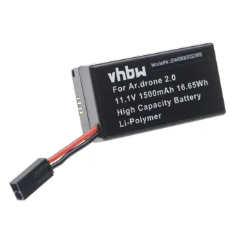   Parrot PF070056 helyettesítő drón akkumulátor (Li-Polymer, 11.1V, 1500mAh / 16.65Wh) - Utángyártott