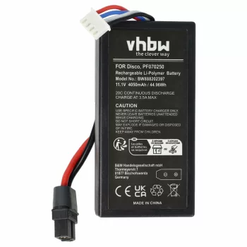  Parrot PF070250 helyettesítő drón akkumulátor (Li-Polymer, 11.1V, 4050mAh / 44.96Wh) - Utángyártott