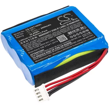   Clarke-Tech CT-MT1 helyettesítő akkumulátor (Li-Ion, 11.1V, 2600mAh / 28.86Wh) - Utángyártott