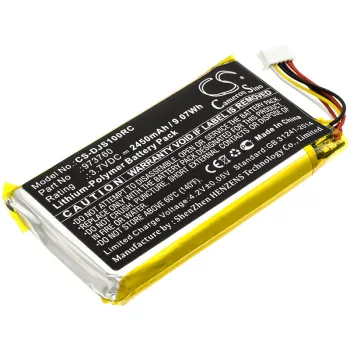   DJI 973760 helyettesítő akkumulátor (Li-Polymer, 3.7V, 2450mAh / 9.07Wh) - Utángyártott