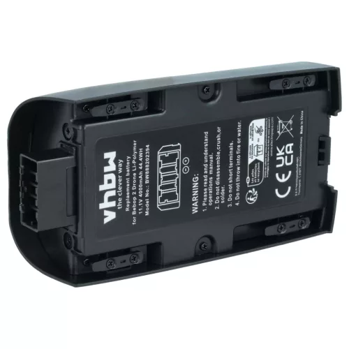 Parrot 1416366 helyettesítő drón akkumulátor (Li-Polymer, 11.1V, 4000mAh / 44.4Wh) - Utángyártott