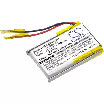   Bosch 502030 helyettesítő akkumulátor (Li-Polymer, 3.7V, 250mAh / 0.93Wh) - Utángyártott