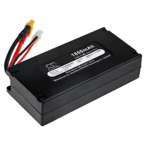 MJX Bugs 6, Bugs 8 készülékekhez drón akkumulátor (Li-Polymer, 7.4V, 1800mAh / 13.32Wh) - Utángyártott