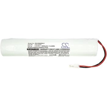   Schneider 329056000, TD110332 helyettesítő akkumulátor (NiCd, 3.6V, 4000mAh / 14.4Wh) - Utángyártott