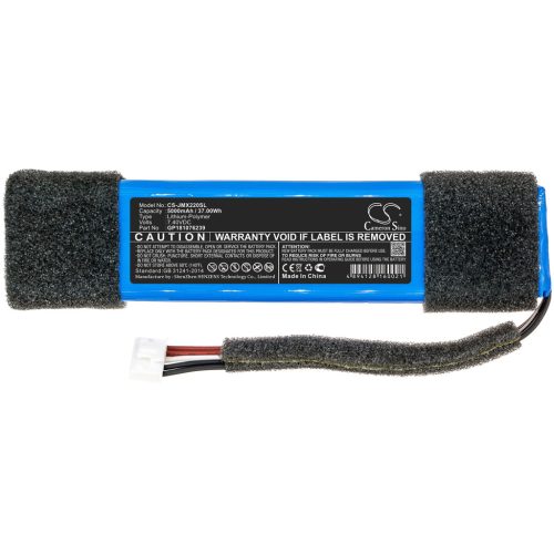 JBL GP181076239 helyettesítő akkumulátor (Li-Polymer, 7.4V, 5000mAh / 37Wh) - Utángyártott