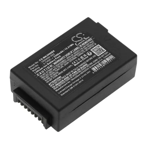 Psion WA3006, WA3020 helyettesítő akkumulátor (Li-Ion, 3.7V, 3300mAh / 12.21Wh) - Utángyártott