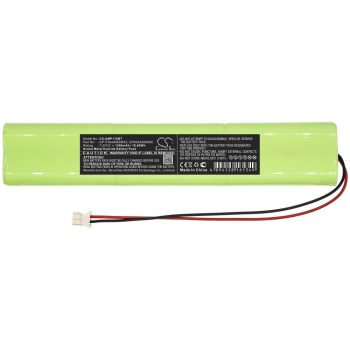   AEM GP170AAH6SMXZ, GP60AAS6SMX helyettesítő akkumulátor (NiMh, 7.2V, 1500mAh / 10.8Wh) - Utángyártott