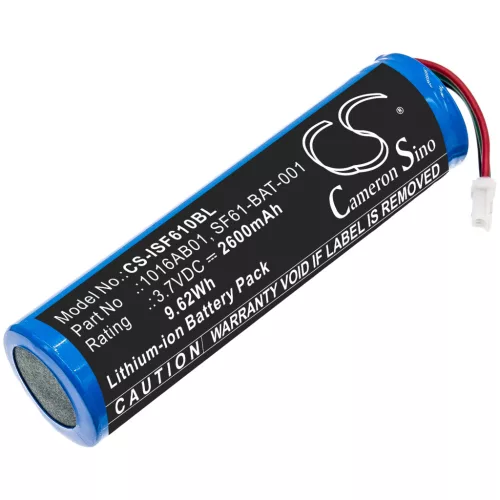 Intermec SF61-BAT-001 helyettesítő akkumulátor (Li-Ion, 3.7V, 2600mAh / 9.62Wh) - Utángyártott
