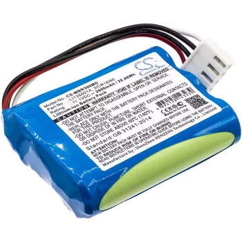   Mindray 3ICR18/65, LI13S001A helyettesítő akkumulátor (Li-Ion, 11.1V, 2600mAh / 28.86Wh) - Utángyártott