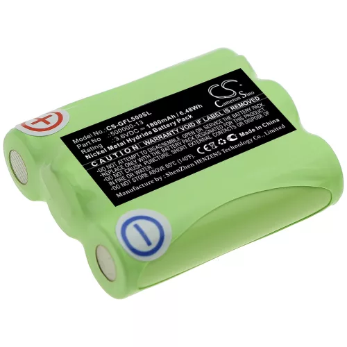 Linienlaser 500000-13 helyettesítő akkumulátor (NiMh, 3.6V, 1800mAh / 6.48Wh) - Utángyártott