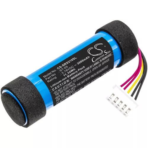 Sony ST-05, ST-05S helyettesítő hangszóró akkumulátor (Li-Ion, 3.78V, 3000mAh / 11.34Wh) - Utángyártott