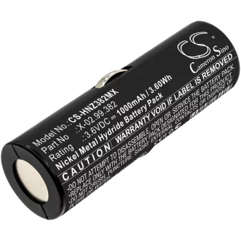   Heine X-02.99.382 helyettesítő akkumulátor (NiMh, 3.6V, 1000mAh / 3.6Wh) - Utángyártott