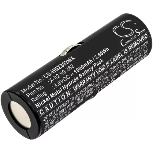Heine X-02.99.382 helyettesítő akkumulátor (NiMh, 3.6V, 1000mAh / 3.6Wh) - Utángyártott