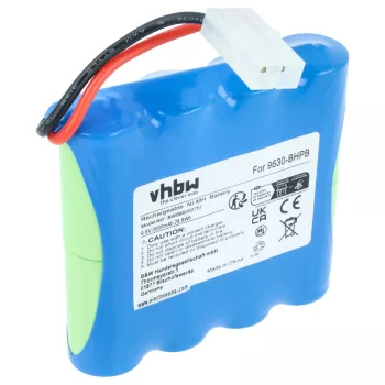   Water Tech 9630-BHPB helyettesítő akkumulátor (NiMh, 9.6V, 3000mAh / 28.8Wh) - Utángyártott