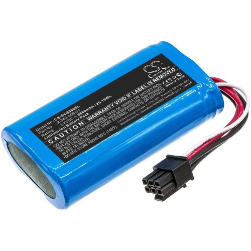 Soundcast 2-540-009-01 helyettesítő hangszóró akkumulátor (Li-Ion, 3.7V, 6800mAh / 25.16Wh) - Utángyártott