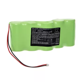   Theis N98-05.02 helyettesítő akkumulátor (NiMh, 6V, 3000mAh / 18Wh) - Utángyártott
