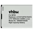 ZTE MF90, MF91 készülékekhez akkumulátor (Li-Ion, 3.7V, 1800mAh / 6.66Wh) - Utángyártott
