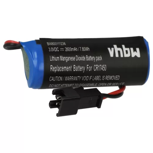 Sanyo CR8.L, CR8.LHC helyettesítő akkumulátor (Li-Ion, 3V, 2600mAh / 7.8Wh) - Utángyártott