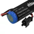 Sanyo CR8.L, CR8.LHC helyettesítő akkumulátor (Li-Ion, 3V, 2600mAh / 7.8Wh) - Utángyártott