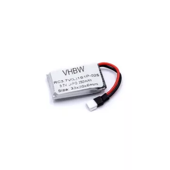   Walkera Mini CP, Mini Pet készülékekhez akkumulátor (Li-Polymer, 3.7V, 250mAh / 0.925Wh) - Utángyártott