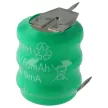 Amiga 2000, A501 készülékekhez akkumulátor (NiMh, 3.6V, 60mAh / 0.21Wh) - Utángyártott