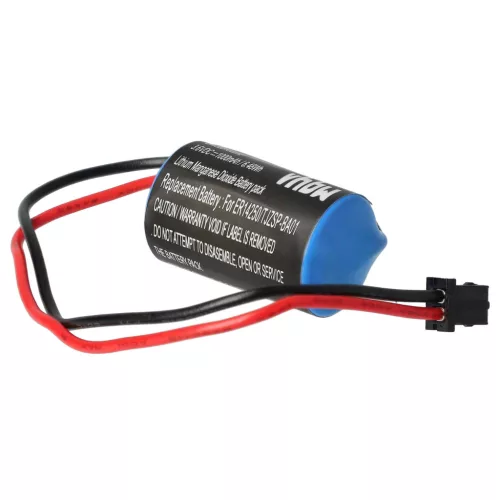 Omron JZSP-BA0-1 helyettesítő akkumulátor (Li-MnO2, 3.6V, 1000mAh / 3.6Wh) - Utángyártott