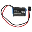 Omron JZSP-BA0-1 helyettesítő akkumulátor (Li-MnO2, 3.6V, 1000mAh / 3.6Wh) - Utángyártott