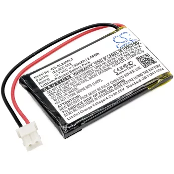   Solar LED Light PLB-24-800-006 helyettesítő akkumulátor (Li-Polymer, 3.7V, 700mAh / 2.59Wh) - Utángyártott