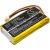 JBL AEC653055-2S helyettesítő hangszóró akkumulátor (Li-Polymer, 7.4V, 1050mAh / 7.77Wh) - Utángyártott