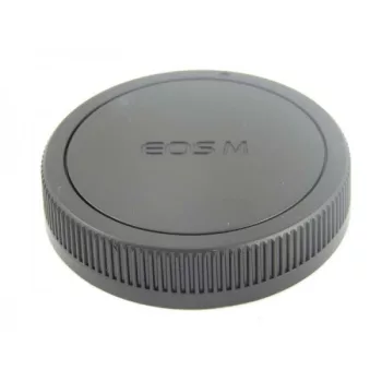   Canon EOS M, EOS M10 készülékekhez lencsesapka (Fekete) - Utángyártott