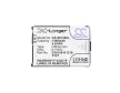 Siemens Gigaset 4000 micro készülékhez telefon akkumulátor (Li-Ion, 1300mAh / 4.81Wh, 3.7V) - Utángyártott