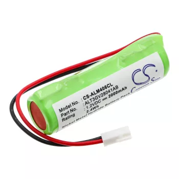   Alcatel 3GV28041AB helyettesítő telefon akkumulátor (NiMh, 2000mAh / 2.4Wh, 1.2V) - Utángyártott
