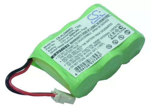 Cobra 2-9515, 2-9522 készülékekhez telefon akkumulátor (NiMh, 600mAh / 2.16Wh, 3.6V) - Utángyártott