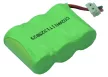 Cobra 2-9515, 2-9522 készülékekhez telefon akkumulátor (NiMh, 600mAh / 2.16Wh, 3.6V) - Utángyártott
