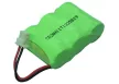 Cobra 2-9515, 2-9522 készülékekhez telefon akkumulátor (NiMh, 600mAh / 2.16Wh, 3.6V) - Utángyártott