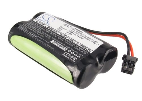 Uniden BP904, BT904 készülékekhez telefon akkumulátor (NiMh, 1500mAh / 3.6Wh, 2.4V) - Utángyártott