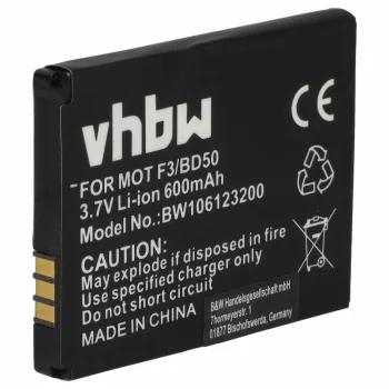   AVM Fritz!Fon AVM Fritz! Fon C5 készülékhez telefon akkumulátor (Li-Ion, 600mAh / 2.22Wh, 3.7V) - Utángyártott