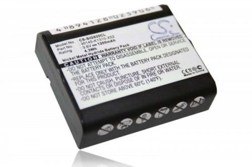 Siemens 30145-K1310-X52 helyettesítő telefon akkumulátor (NiMh, 1200mAh / 4.32Wh, 3.6V) - Utángyártott