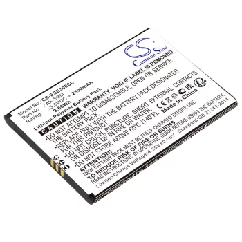   Emporia AK-S3M helyettesítő telefon akkumulátor (Li-Polymer, 2500mAh / 9.5Wh, 3.8V) - Utángyártott