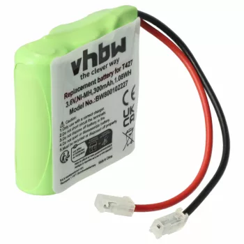   Binatone E3300, E3300 Quad készülékekhez telefon akkumulátor (NiMh, 600mAh / 2.16Wh, 3.6V) - Utángyártott